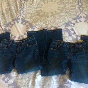 Little girls bootcut jeans bundle